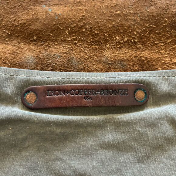 Iron+Copper+Bronze Flap Bag READ - Picture 5 of 11